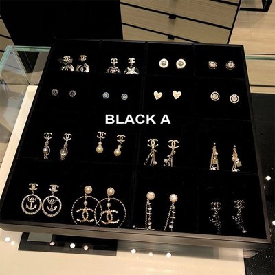 【BLACK A】獨家 法國巴黎Chanel 精品珠寶鑲鑽耳環／項鍊／手鍊手環／戒指／胸針
