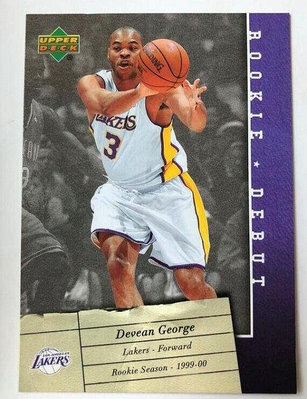 Devean George~NBA 2006 Upper Deck Rookie Debut #41 球員卡