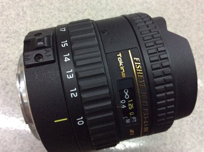 [保固一年][高雄明豐] Tokina AT-X DX 10-17mm f3.5-4.5, for C [G2235]