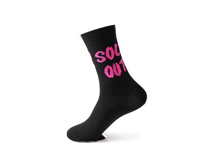 FINDSENSE H1 歐美 時尚 復古 潮 男 女 撞色 字母長襪 籃球襪 百搭 個性嘻哈  街舞 滑板襪  中筒襪