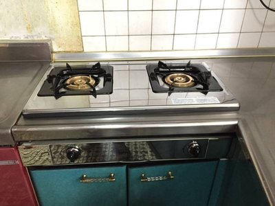 《台灣尚青生活館》喜特麗  JT-GU201S ♫ 崁入式瓦斯爐 ♫ 不鏽鋼 崁入爐