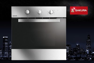 【阿原水電倉庫】櫻花牌 嵌入式電烤箱 E6672 電烤箱 旋風式加熱 安裝於高身櫥櫃 (220V/60Hz)