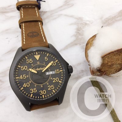 【公司貨附發票】Timberland 踢不爛 造型手錶(TBL.15594JSB/02) 黑殼/45mm