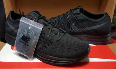Nike Flyknit Trainer OG 編織 Black Anthracite 純黑 全黑 US10
