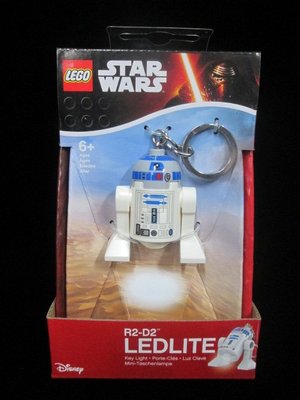 (STH)LEGO 樂高 LED 人偶鑰匙圈 Star Wars 星際大戰原力覺醒系列-R2-D2 盒裝組