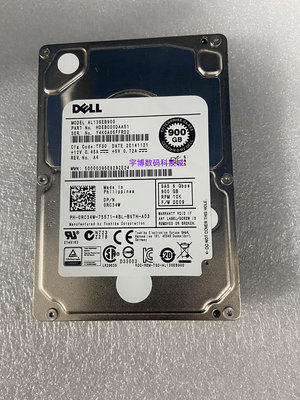 原裝 DELL 0RC34W 900G 10K 2.5 SAS AL13SEB900 900GB伺服器硬碟