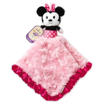 預購 美國 Hallmark Minnie Mouse 迪士尼可愛米妮玩偶安撫巾 新生兒 小毯子 玩偶 彌月禮 生日禮