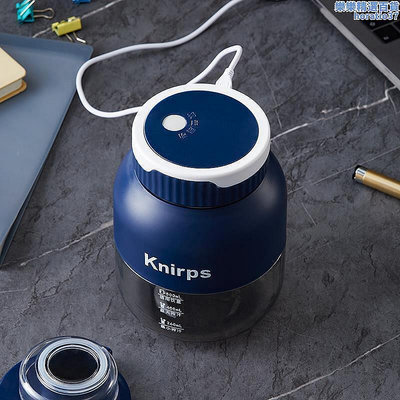 現貨：knirps榨汁機家用多功能小型雙杯蓋可攜式果汁機全自動果榨汁機