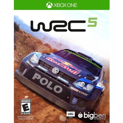 (現貨全新己拆) XBOX ONE 世界越野冠軍賽 5 英文美版 WRC 5: FIA World Rally 2