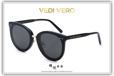 【睛悦眼鏡】美學與潮流的完美揉合 VEDI VERO 太陽眼鏡 VE HUX BLK 78790