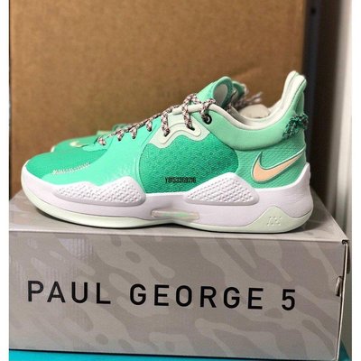 【正品】Nike 籃球 PG 5 綠 男 明星賽 Paul George 五代 XDR PG5 ACS CW3146-300潮鞋