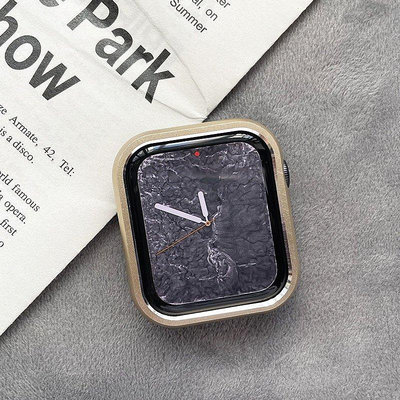 APPLE WATCH 123 鋁合錶殼 殼膜一式 iwatch錶殼 防摔殼-極致車品店