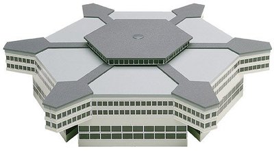 Airport building：Hexagonal departure hall 六角形出、入境大廳