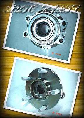 線上汽材 台製 前輪軸承/ABS磁式感應+哈姆 TEANA 2.0/2.3/3.5 04-07