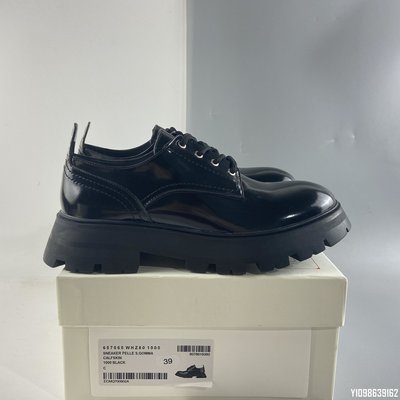 ·Alexander McQueen Wander Chunky Leather Brogues 35-40休閑女鞋