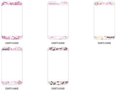 【出清】正版 Hello Kitty 彩繪螢幕保護貼，SAMSUNG MEGA 5.8/i9152 專用