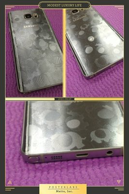 【屏東星宇膜坊】三星 SAMSUNG GALAXY Note 5 NOTE5 灰色 全機包膜 螢幕保護貼 包膜 防刮傷
