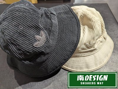 南🔥2023 4月 ADIDAS 漁夫帽 男女 遮陽帽 愛迪達 運動帽  帽子 黑色 HM1715 米色 HM1716