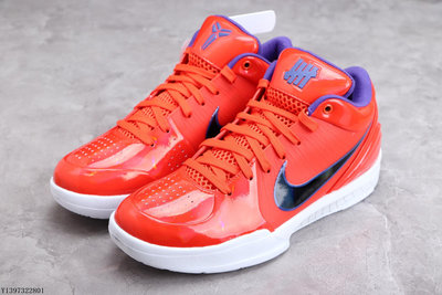 Nike Zoom Kobe 4 Protro Suns 紅橙 黑勾 太陽 時尚耐磨 籃球鞋