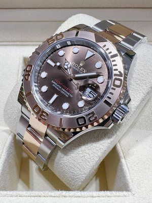 ROLEX 勞力士 YACHT-MASTER 40 126621 玫瑰金巧克力面遊艇 二手美品