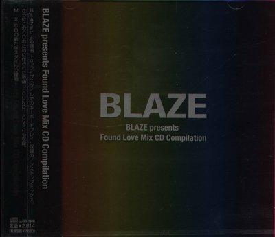 K - BLAZE presents Found Love Mix CD - 日版 - NEW
