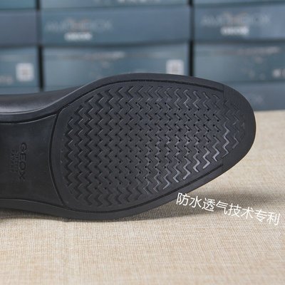 100％原廠 GEOX健樂士男鞋會呼吸的鞋意大利真皮高檔商務皮鞋透氣舒適經典
