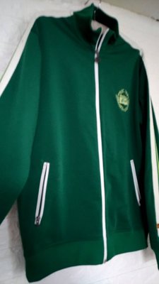 onitsuka tiger綠色長袖外套XL號 袖子有兩個小洞如圖三(3-6)