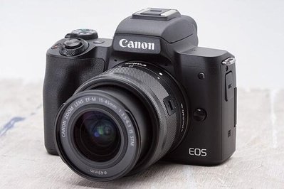 公司貨 Canon EOS M50 15-45mm 單鏡組 微單眼 白 RX100M4 RX100M7 RX100M6