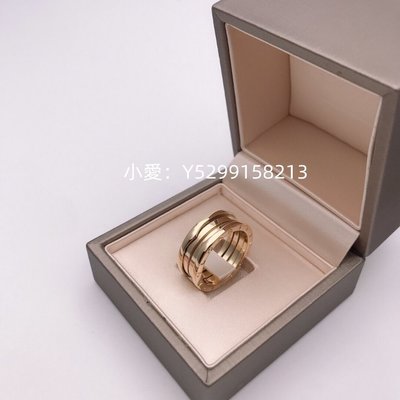 小愛正品 BVLGARI 寶格麗 B.ZERO1系列 戒指 三環戒指 18K玫瑰金材質 335925 現貨