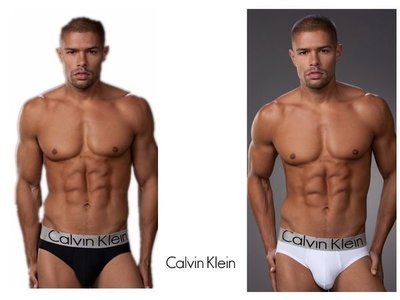 【Yisz World】Calvin Klein CK 25週年Steel Microfiber低腰三角內褲_黑白兩色