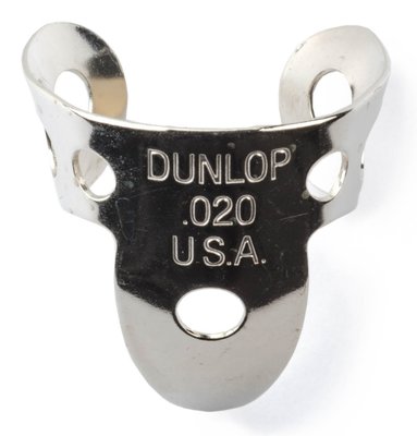 〖好聲音樂器〗Dunlop 33R.020 Nickel Silver Fingerpicks.020 pick 金色