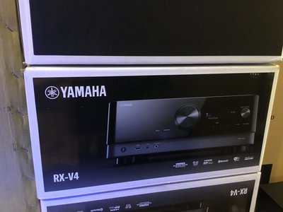 大宇宙音響：YAMAHA RX-V4A AV擴大機 全新到貨 全新品