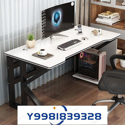 熱銷 電腦桌臺式小桌子簡易電競桌臥室家用學生寫字書桌現代簡約辦公桌 可開發票