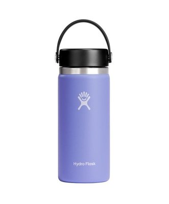 【Hydro Flask】紫藤花 寬口真空保溫鋼瓶-提環蓋 16oz 473ml 不鏽鋼保溫保冰瓶保冷保溫瓶