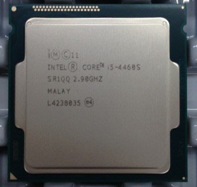 【含稅】Intel Core i5-4460S 2.9G SR1QQ 1150 四核四線 65W 正式散片一年保內建HD
