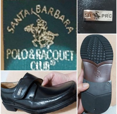 SANTA BARBARA POLO高級皮革氣墊皮鞋👉特價品