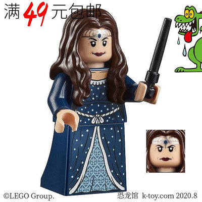 創客優品 【上新】LEGO樂高 哈利波特人仔 hp162 羅伊納·拉文克勞 含道具71043LG1484