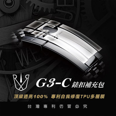 RX8-i G3格林威治珠鍊帶系列40M(126710)  錶扣補充包
