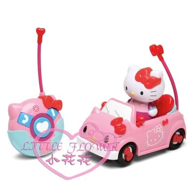 ♥小公主日本精品♥hello kitty凱蒂貓站姿裙子蝴蝶結粉色立體站姿遙控小跑車小汽車玩具車3+50129904