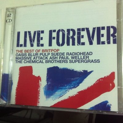 @@90 Brit Pop 2CD 全新 LIVE FOREVER OASIS Blur suede..