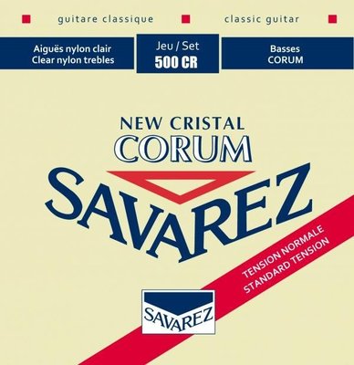 Savarez 500CR New Cristal  Corum 古典吉他弦 中張 - 【黃石樂器】