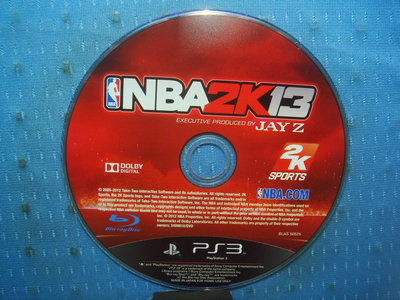 [無殼藍光光碟]KV  PS3  NBA 2K13  正版 藍光片