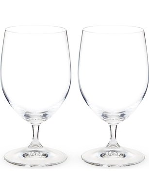 全新正品。奧地利酒杯之王 Riedel 。Vinum 水晶玻璃水杯 2入 (型號 6416/2)。預購