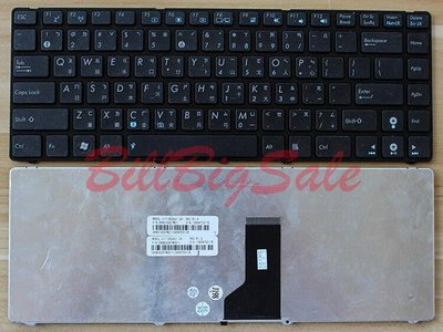 英文版+注音貼紙-彎排線版本 (部分A43S K43S)←規格鍵盤 華碩 X43S X42J X44H K42D A42