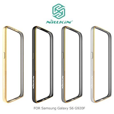 NILLKIN Samsung Galaxy S6 G920F 哥特金屬邊框 太空鋁合金材質 表扣設計