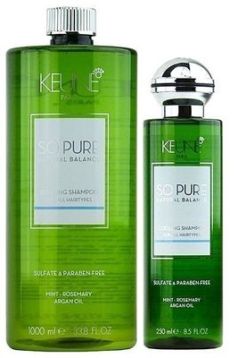 夏日小舖【洗髮精】KEUNE肯葳--SO PURE系列 A2維辛素養護髮浴250ml 強健髮絲豐厚髮量 (可超取)