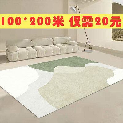 溜溜地毯坐墊客廳地毯茶幾毯高級輕奢ins風耐臟易打理現代簡約