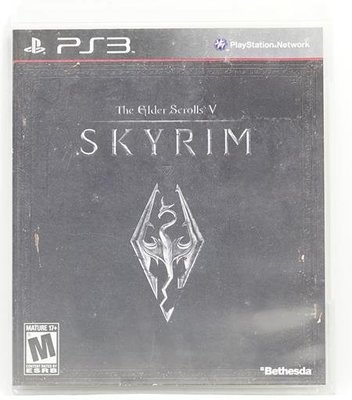 PS3 美版 上古卷軸 5 無界天際 The Elder Scrolls V Skyrim
