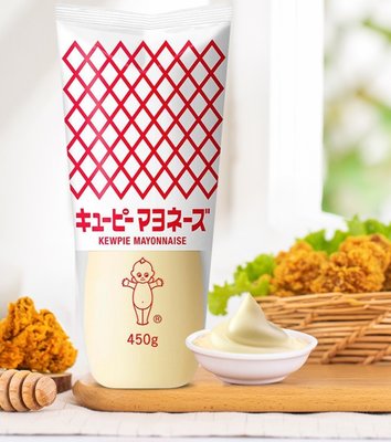 【嚴選SHOP】日本KEWPIE 美奶滋 蛋黃醬 450g 丘比 沙拉醬 QP 章魚燒醬 日本美乃滋【Z029】