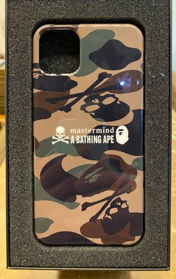 二手MASTERMIND MMJ BAPE CAMO I PHONE 11 PRO Max手機殼